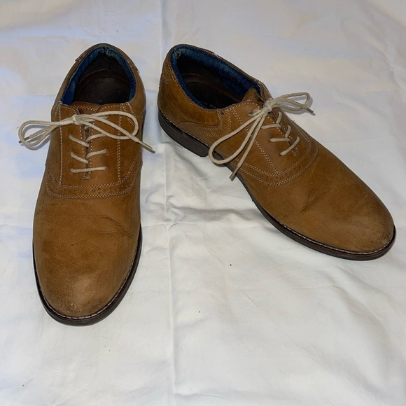G. H. Bass & Co. Men\'s Caramel Brown Dress Shoes Size 10 main image 4
